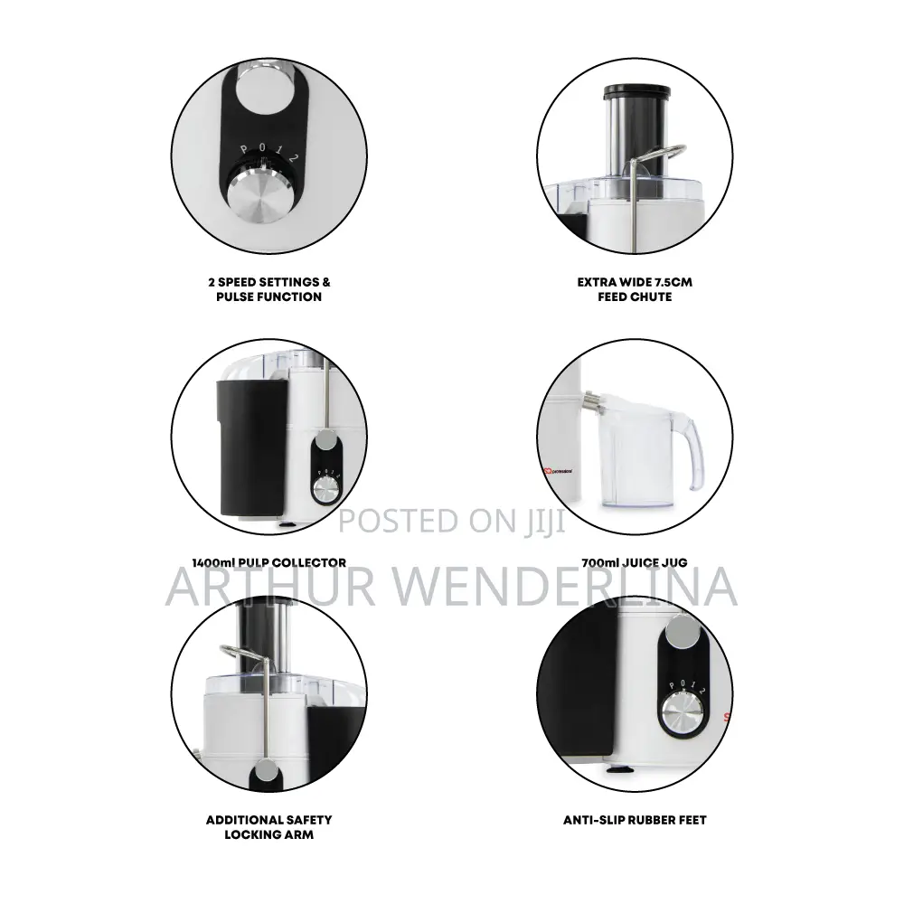 Sq Professional Power Juicer / Juice Extractor