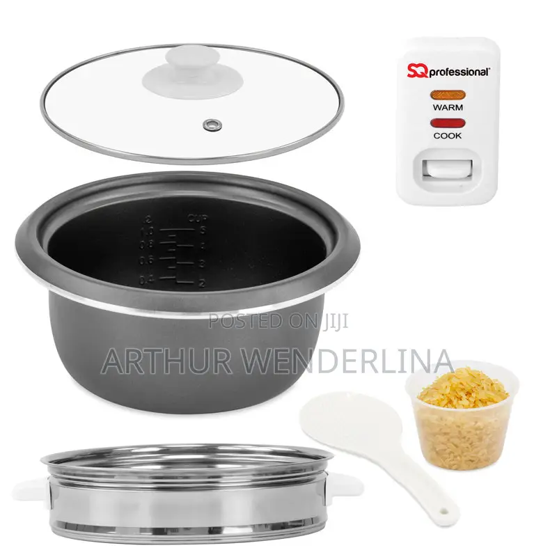 SQ Rice Cooker With Steamer 1.8L - 700W