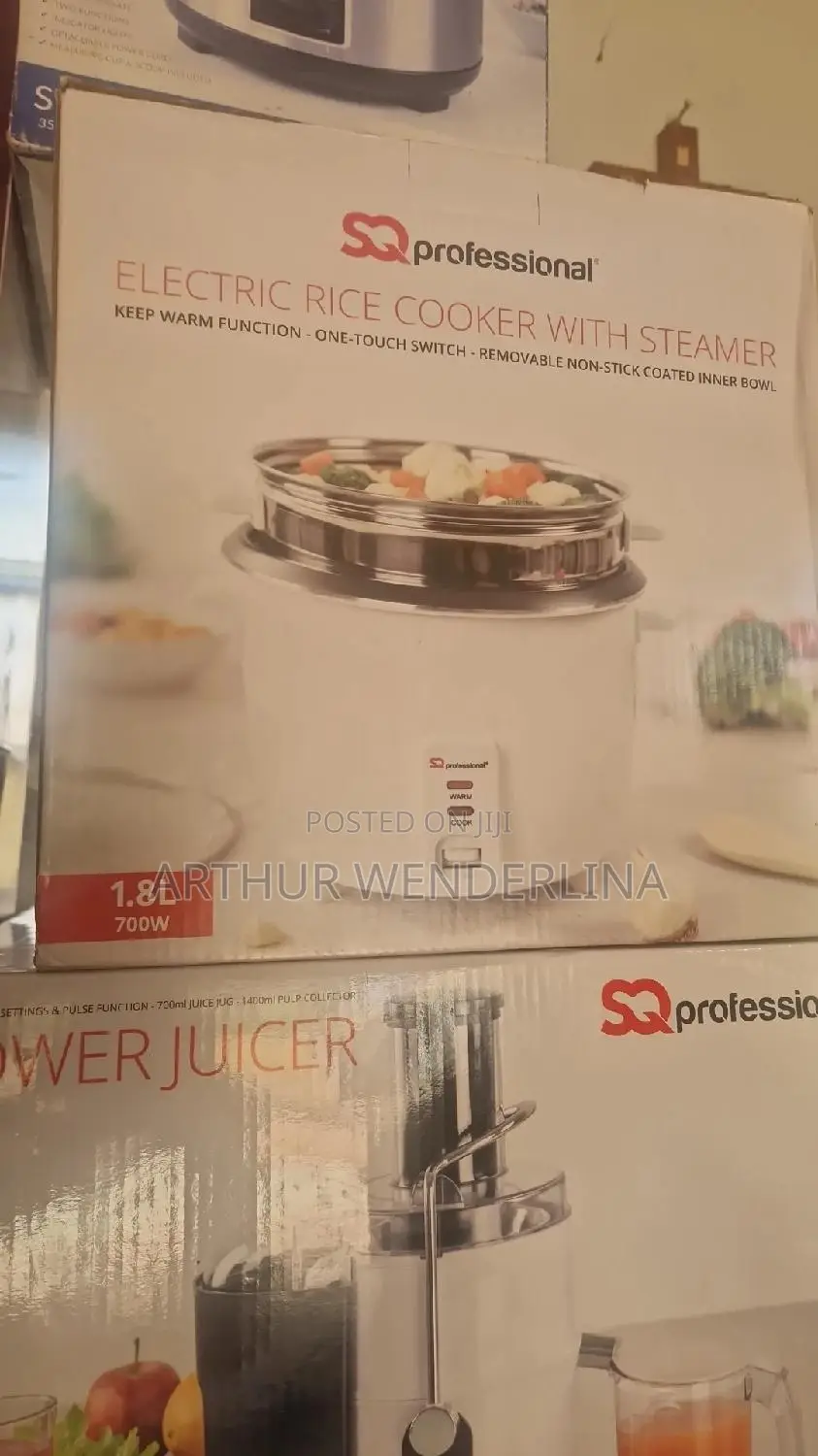 SQ Rice Cooker With Steamer 1.8L - 700W