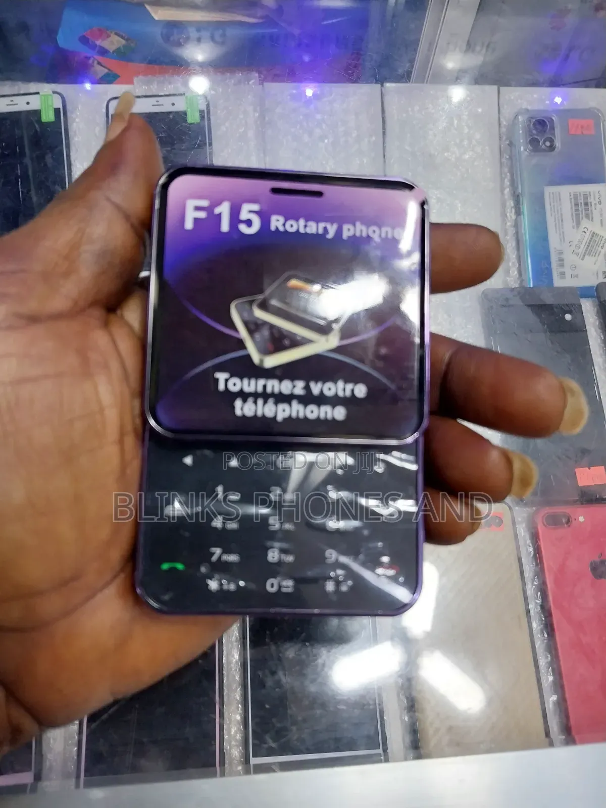New Mobile Phone Blue