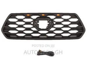 3 PCS Lights Front Bumper Upper Grill for Tacoma 2016-2018