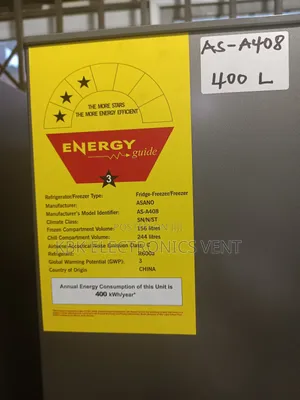 Asano 400ltr Side /Side Refrigerator