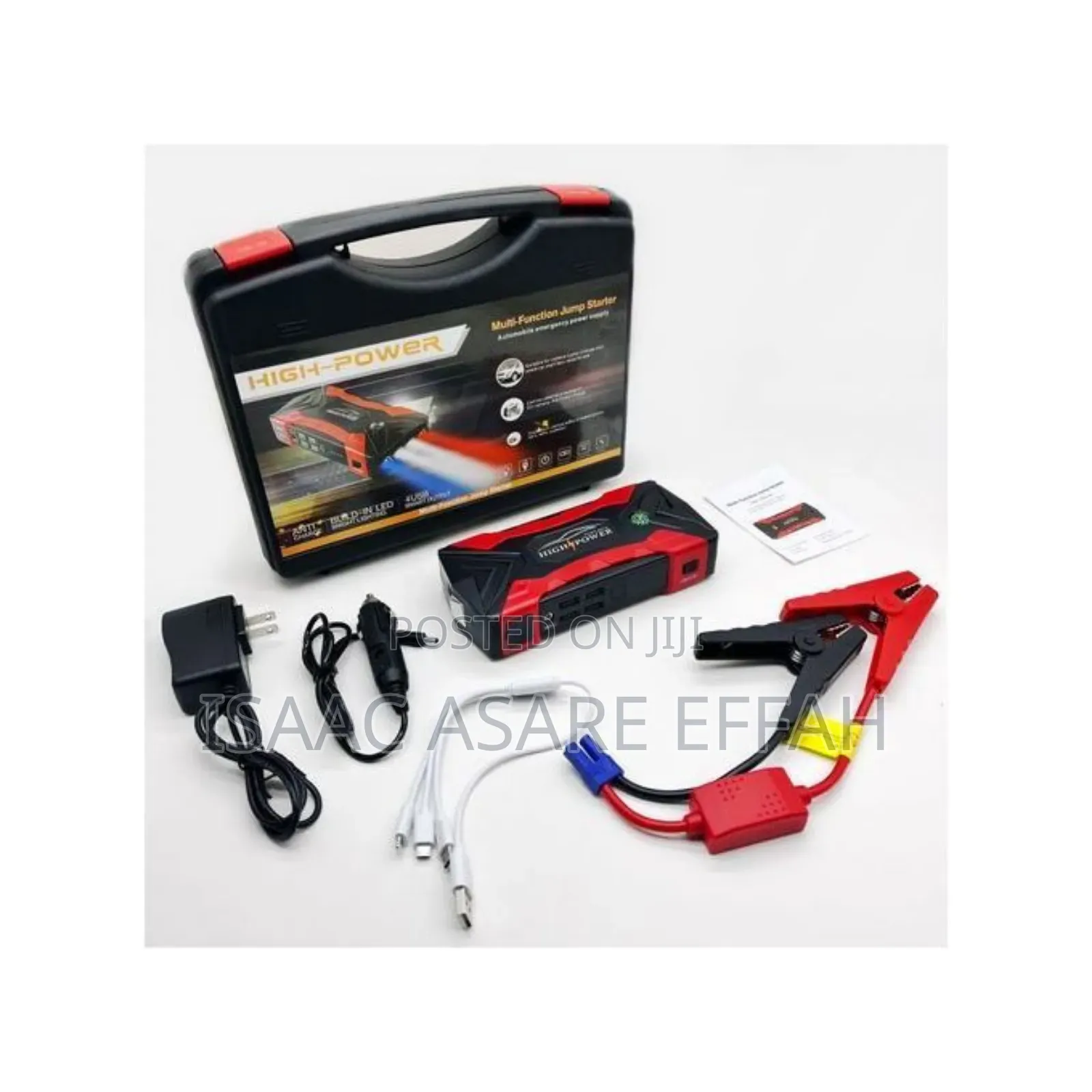 American Jump Starter and Air Compressor.
