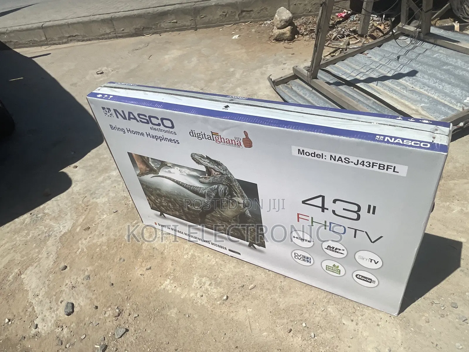 Nasco 43" LED Full HD Satellite TV