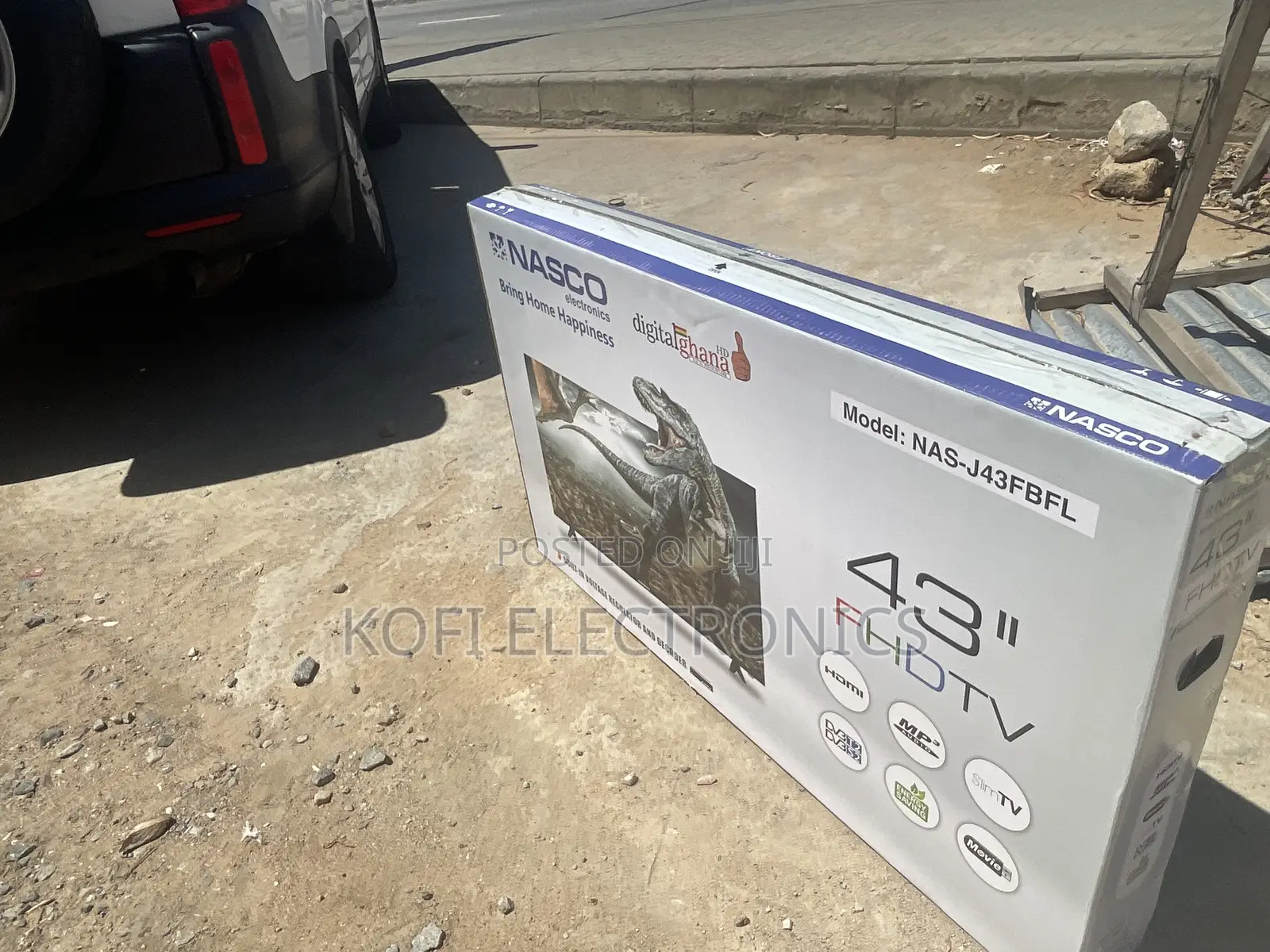 Nasco 43" LED Full HD Satellite TV