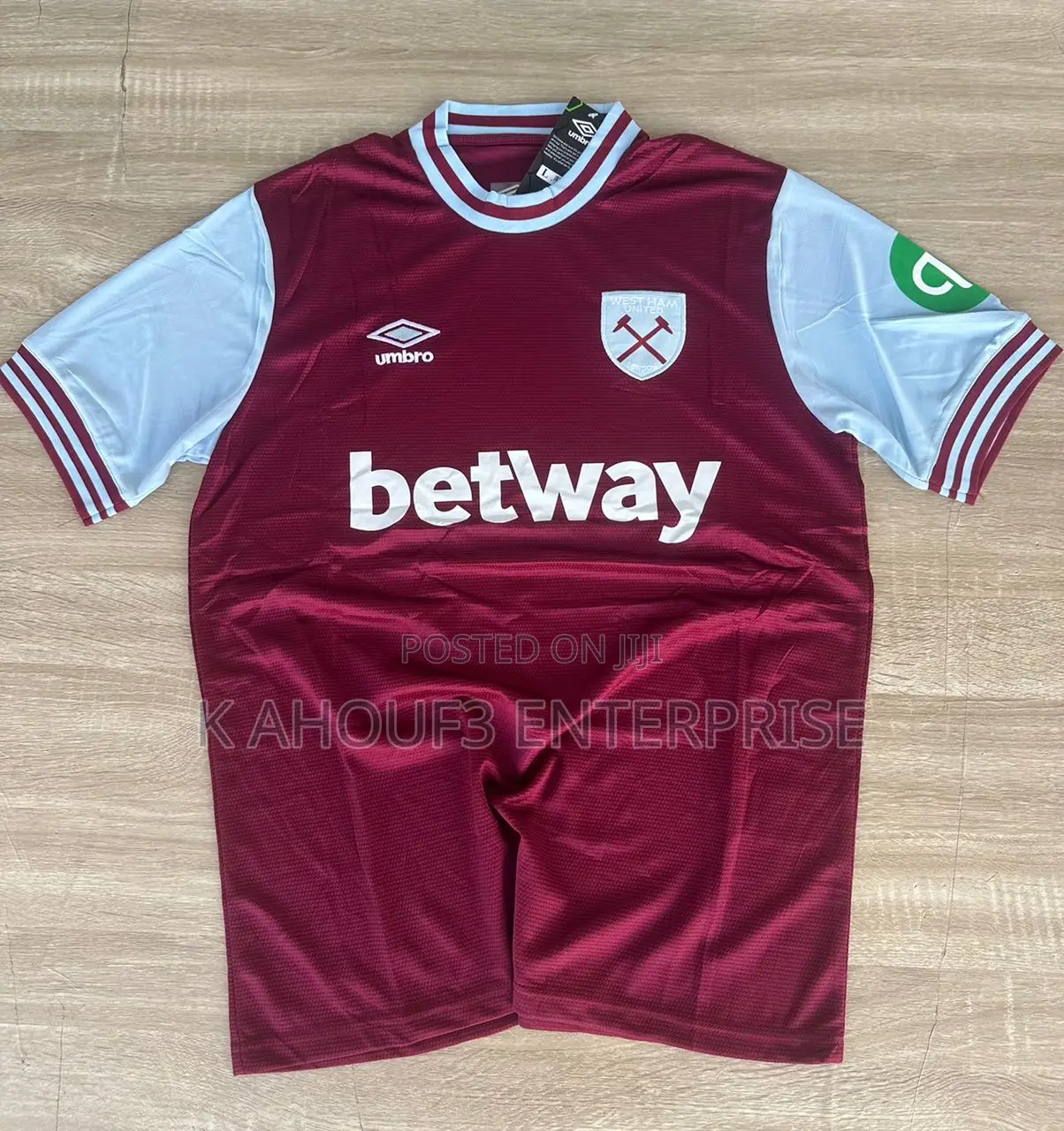 Westham Home and Away Jersey