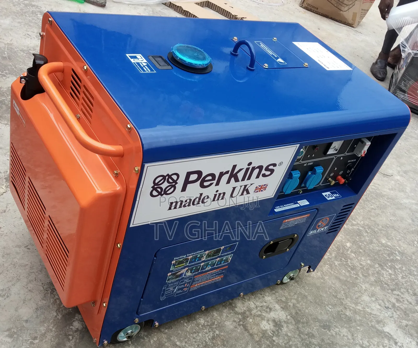 Single Phase 10kva Generator Diesel Perkins 13000w Generator