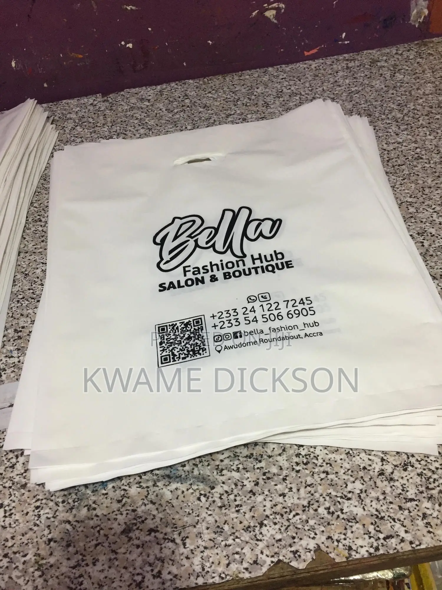 Customized Rubber Bags Printing