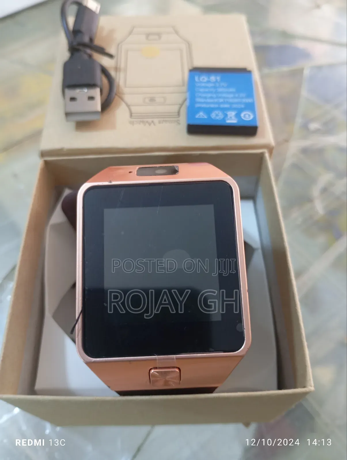 Dzo9 Sports Smartwatch - Gold