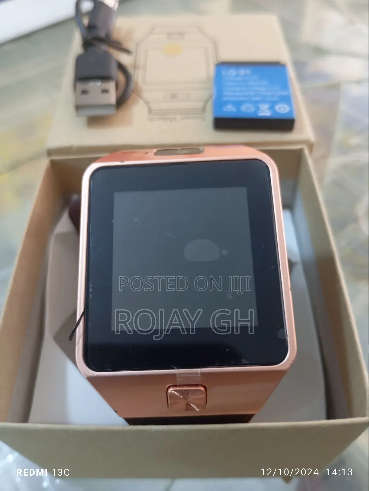 Dzo9 Sports Smartwatch - Gold