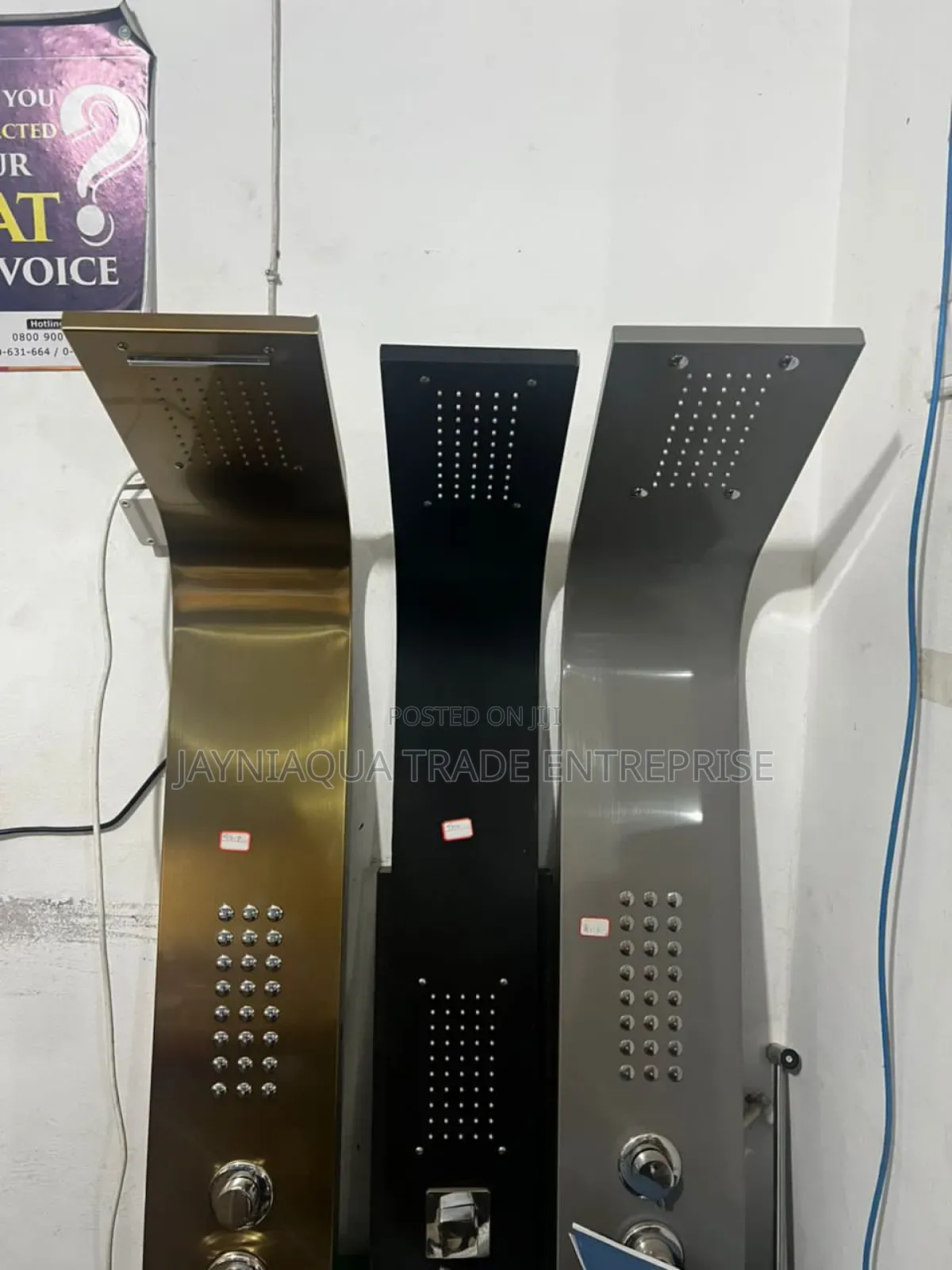 Shower Panel in Accra Metropolitan Plumbing & Water Supply, Jayniaqua