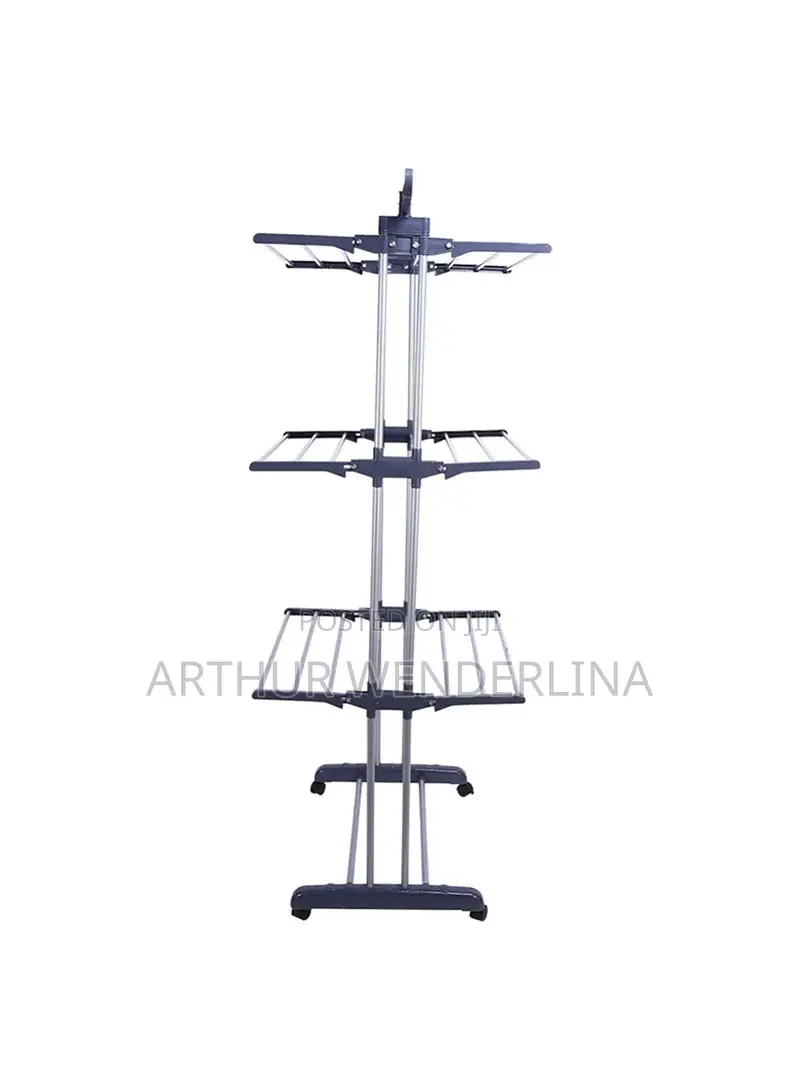 3-Layer Foldable Portable Clothes Drying Rack (