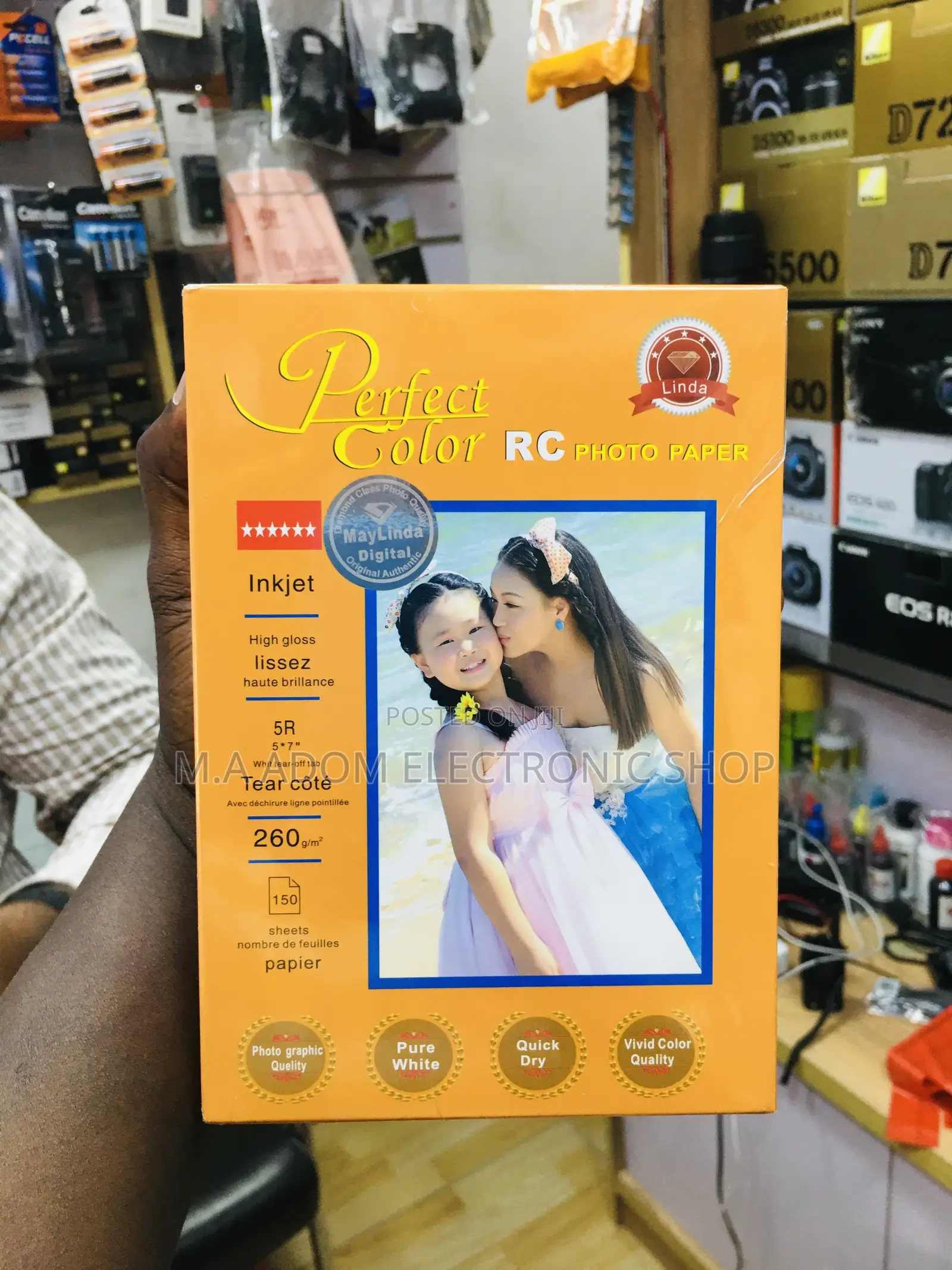 Photo Paper for All Pictures Printing 5x7