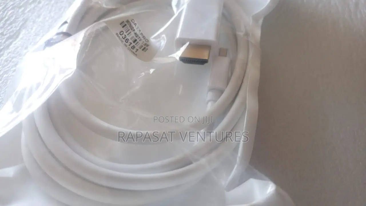 Mini DP Male to HDMI Male Cable 1.8M