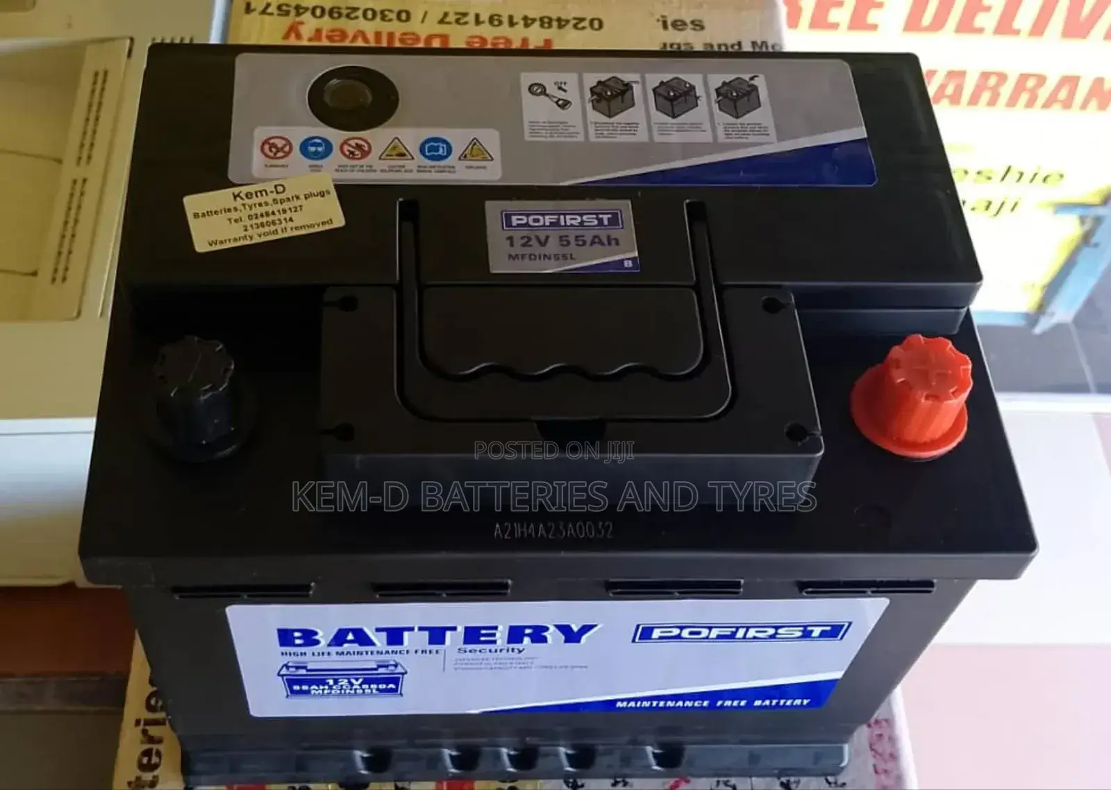 13 Plates Pofirst Car Batteries