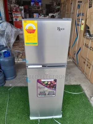 ROCH Double Door Fridge 138 Litres Top Freezer