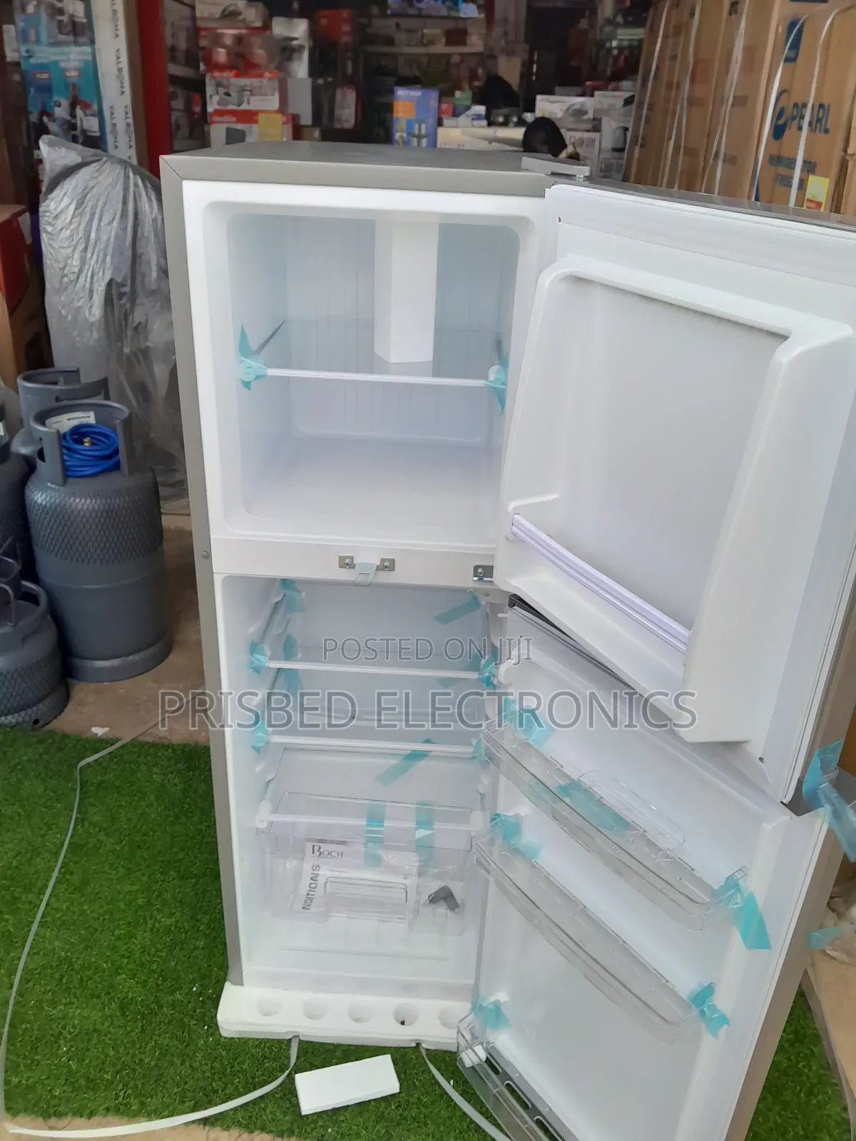 ROCH Double Door Fridge 138 Litres Top Freezer