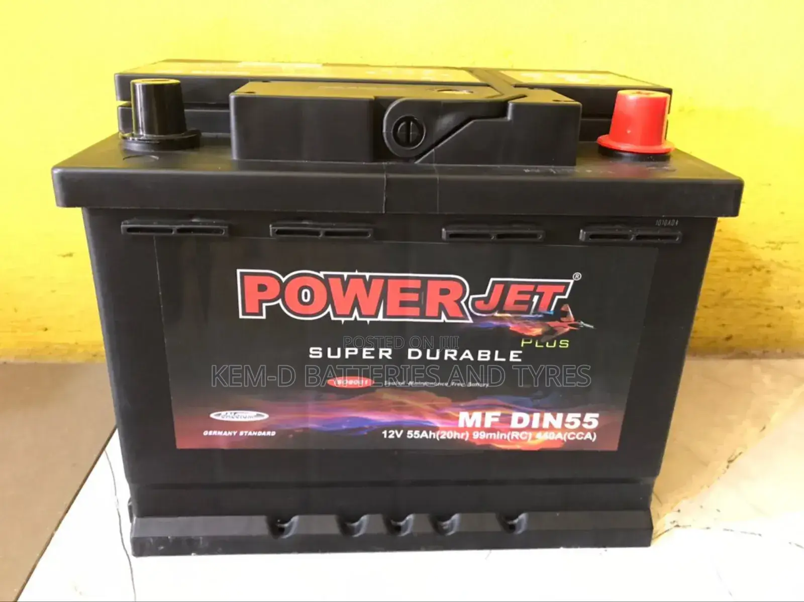 13plates Battery _ Power Jet