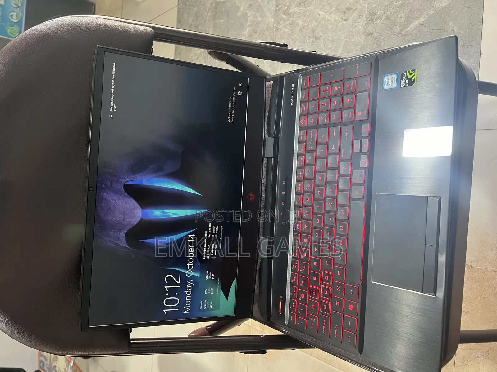 Laptop HP Omen 17 8GB Intel Core I5 SSD 1T