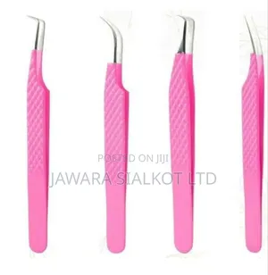 Eyelash Extension Tweezer With Fiber Tip Stainless Steel
