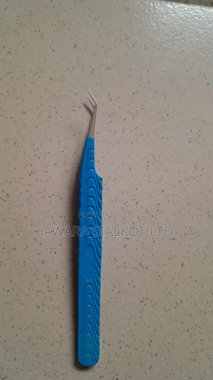 Eyelash Extension Tweezer With Fiber Tip Stainless Steel