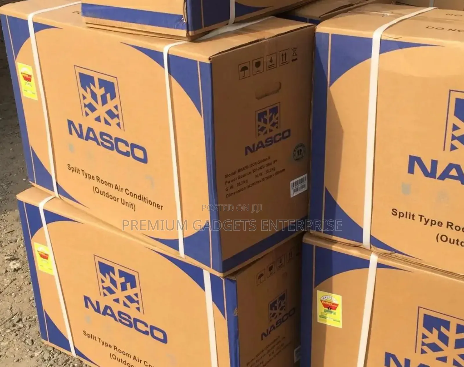 Nasco Eco-Friendly Performance 2.5hp Split R410 Air Con