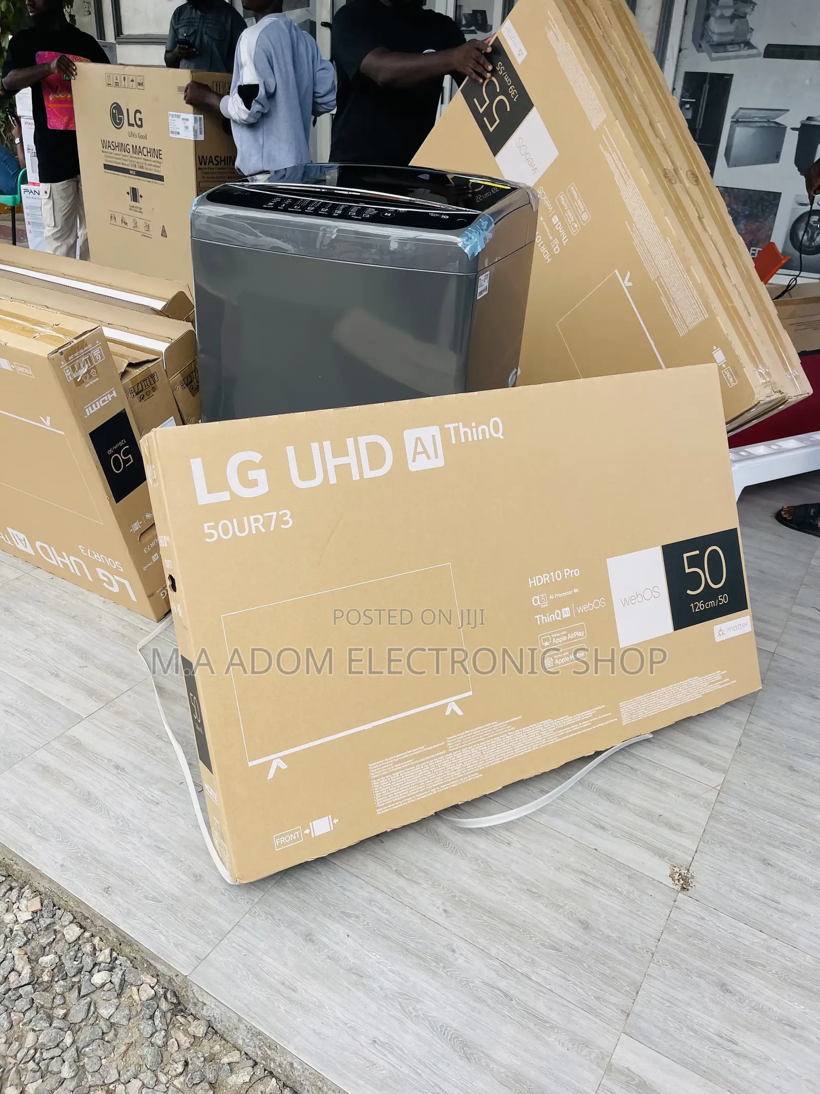 Durable and Affordable LG 50” Uhd Smart Tv(50ur7300)