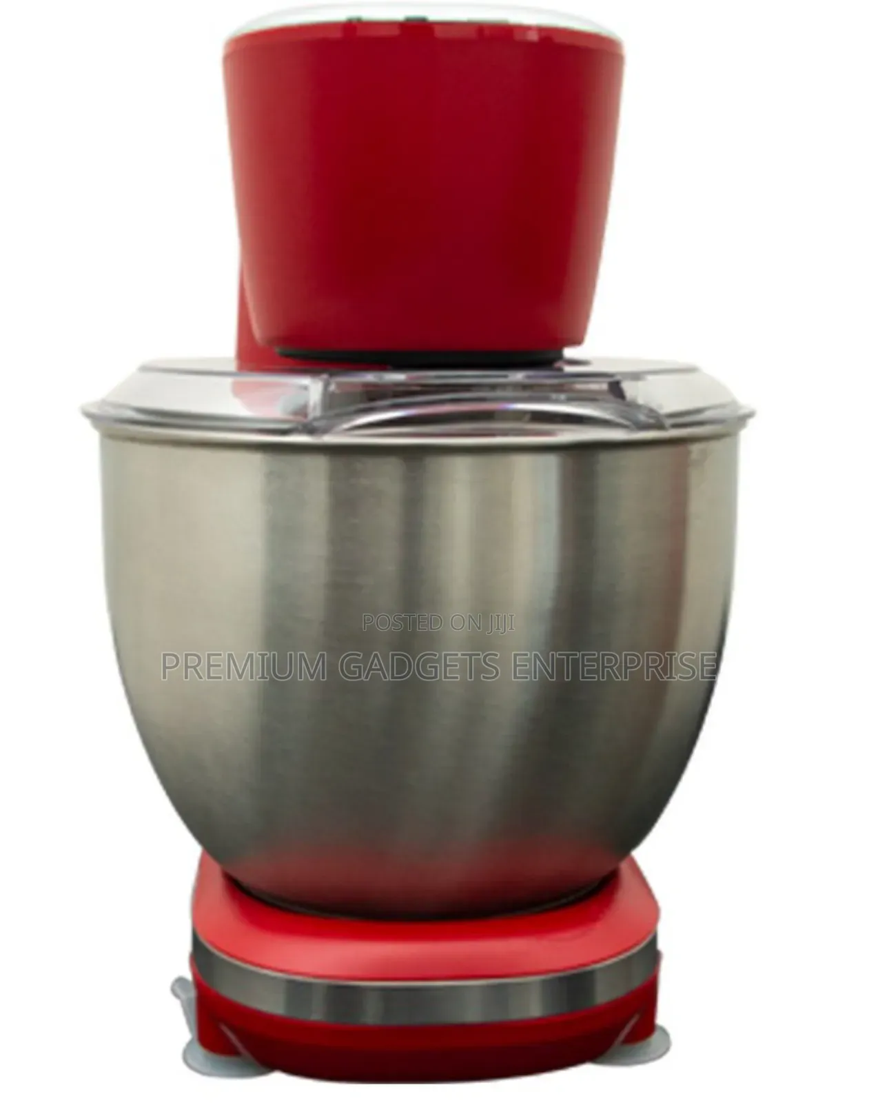 Nasco 5litre KM5005B-GS 800W Red Stand Mixer 5 Speed Setting