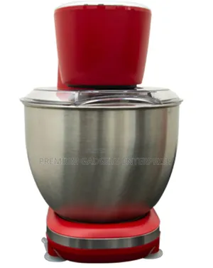 Nasco 5litre KM5005B-GS 800W Red Stand Mixer 5 Speed Setting
