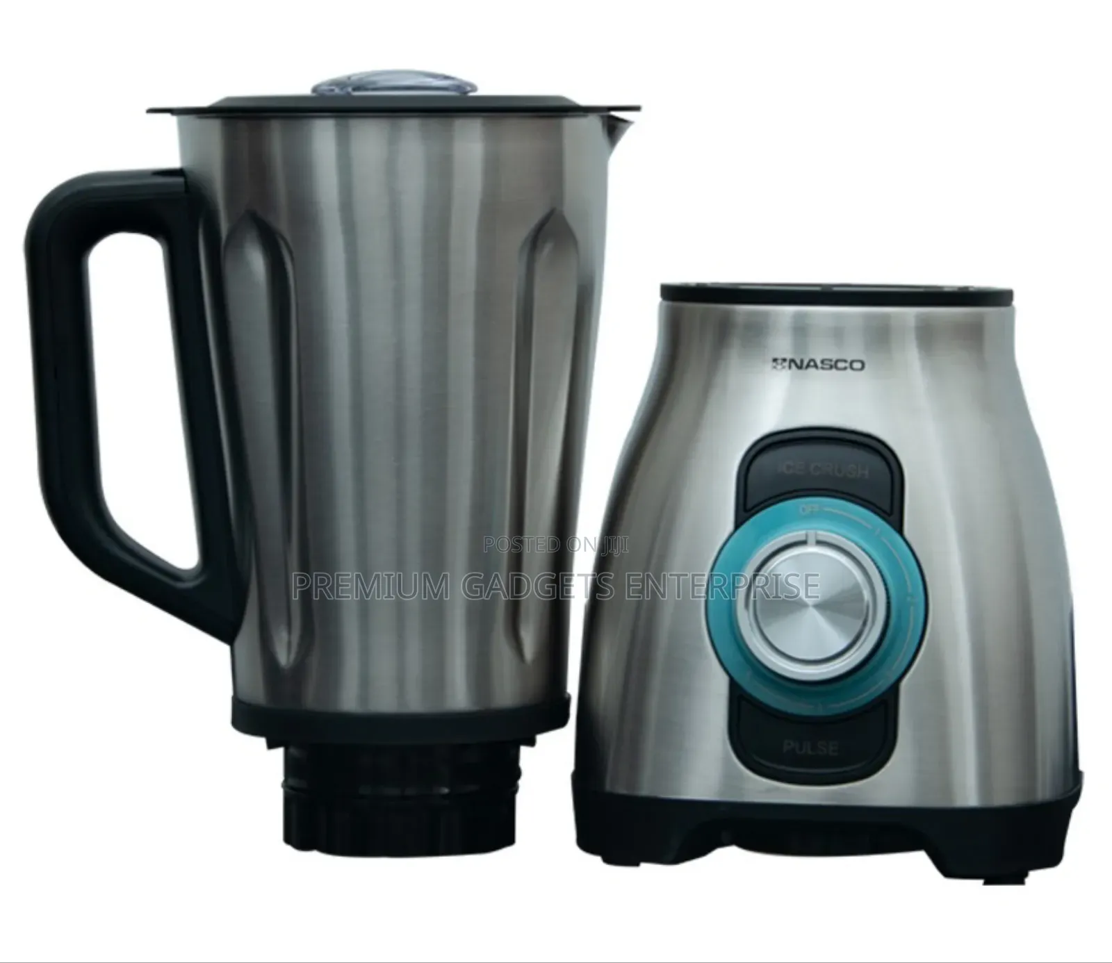 Nasco High Power 1.75ltr 800watts Stainless Blender
