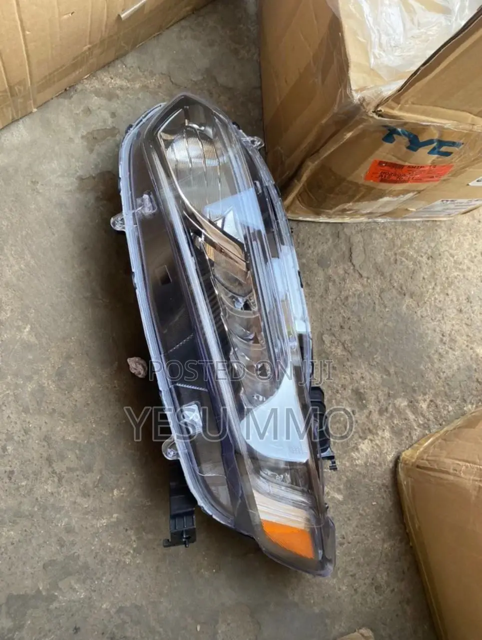 Honda Accord 18 Headlight Half Led