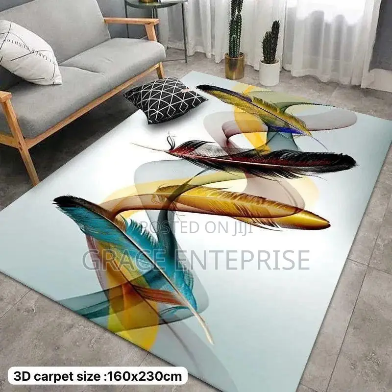 High Quality 3D Carpet Available in Diff Colors and Sizes