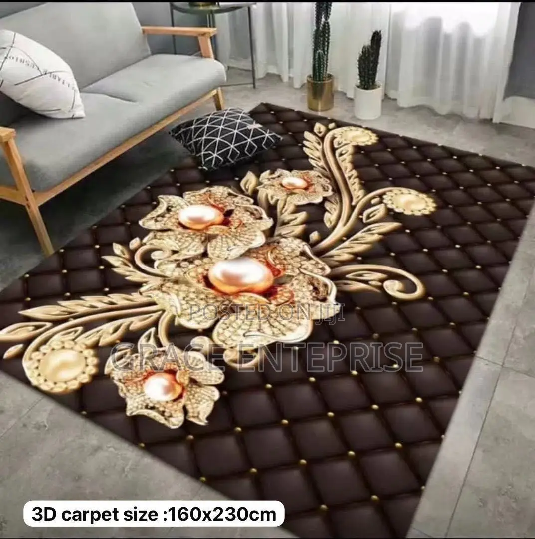 Quality 3D Designer Carpets in Different Colors and Sizes