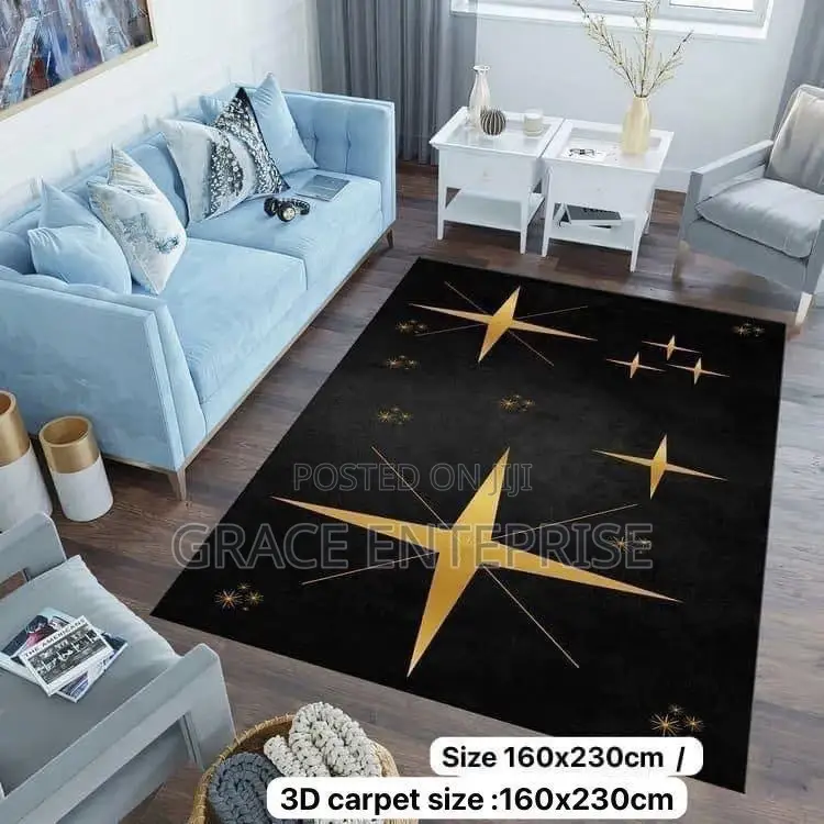 Ultra Modern 3D Designer Carpet in Different Sizes