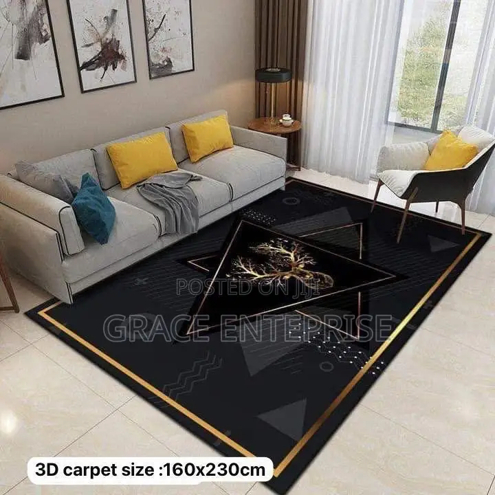 Luxurious 3D Carpet Available in Diff Colors and Sizes