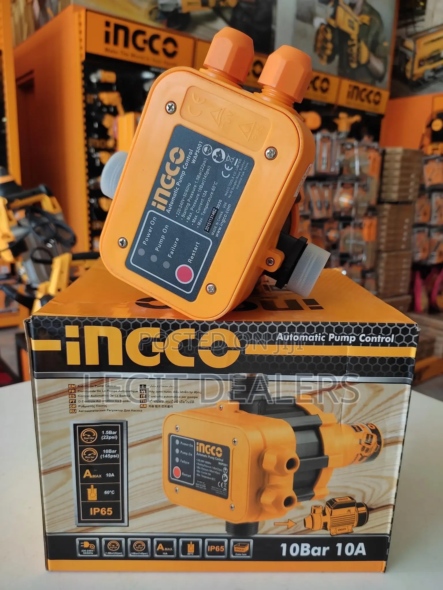 Ingco Automatic Pump Control