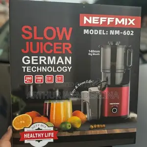 Neffmix Slow Juicer German Technology 140mm Big Mouth