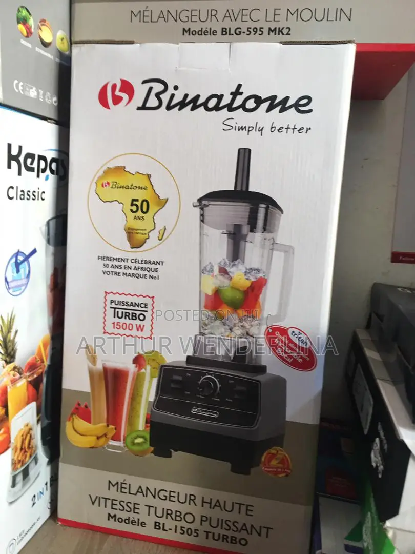 Binatone Blender With Unbreakable Jar 2litres-Bl-1505pro