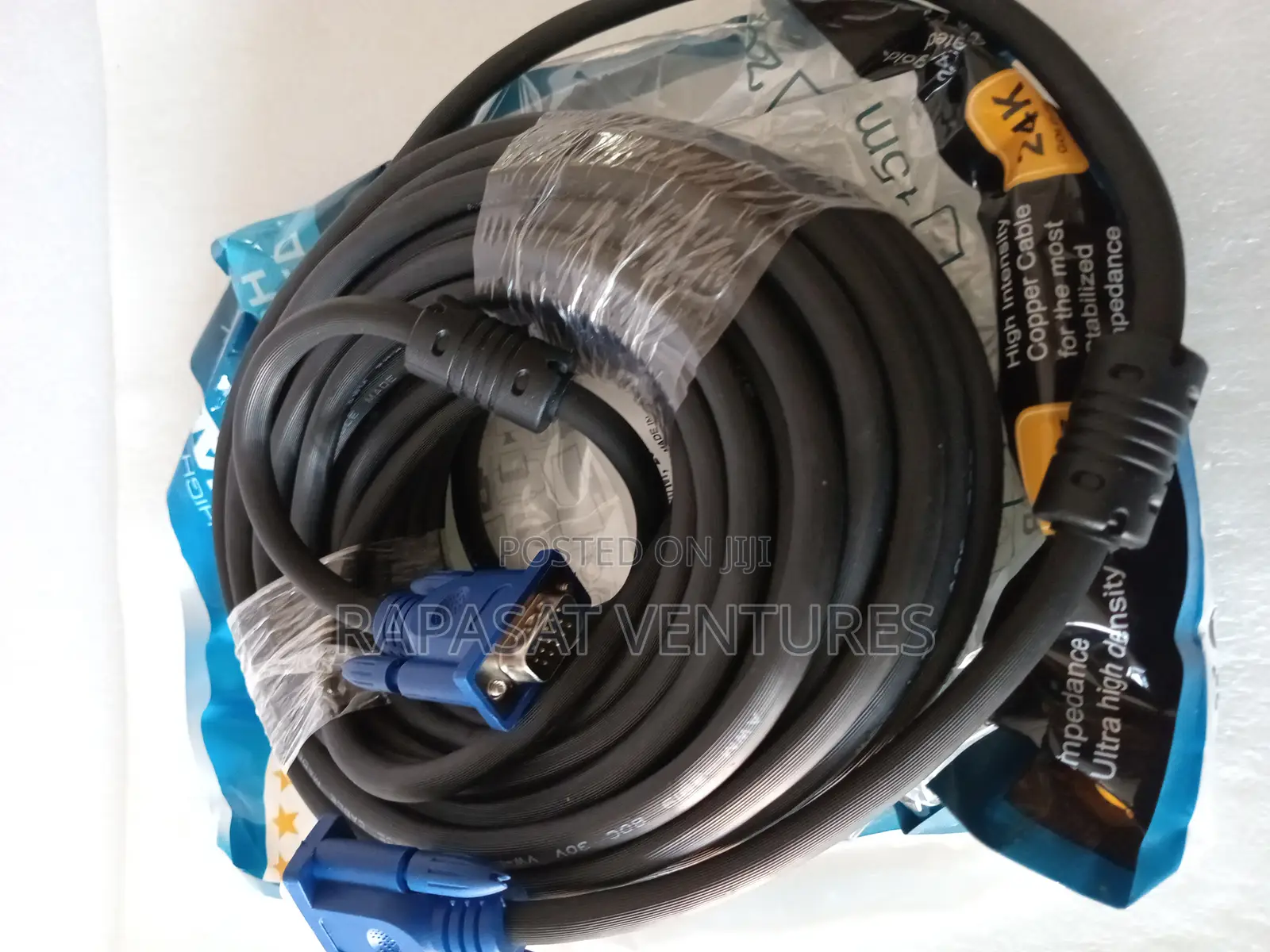 Vga Male to Vga Male Cable (20 Meters)