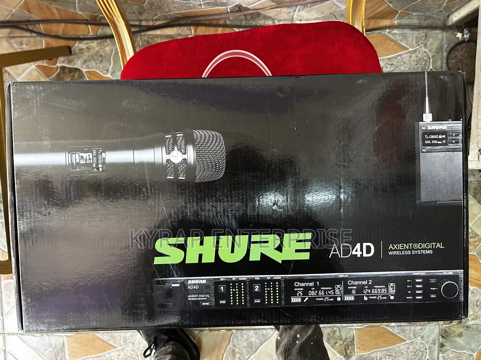 SHURE AD4D Cordless Microphone