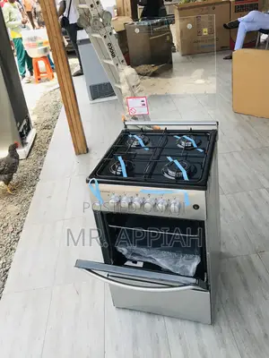 New Advance Volcano Gas Oven 4 Burner Manual Ignition(Gray)