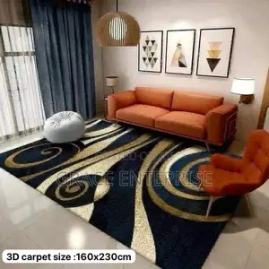 Luxurious and Original 3D Designer Carpet in Different Color