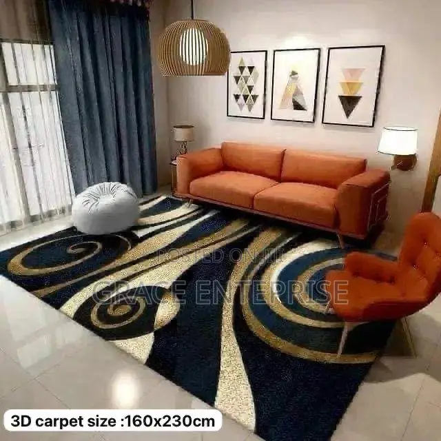 Luxurious and Original 3D Designer Carpet in Different Color
