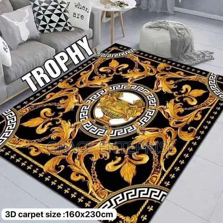 Neat Designer 3D Carpet in Diff Colors and Sizes
