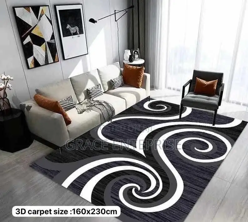Unique and High Quality 3D Carpet in Different Colors