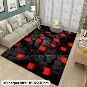 Create a Peaceful Living Room With Our Designer 3D Carpet