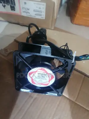 Cabinet Rack Fan With Power Cable For Server Metal