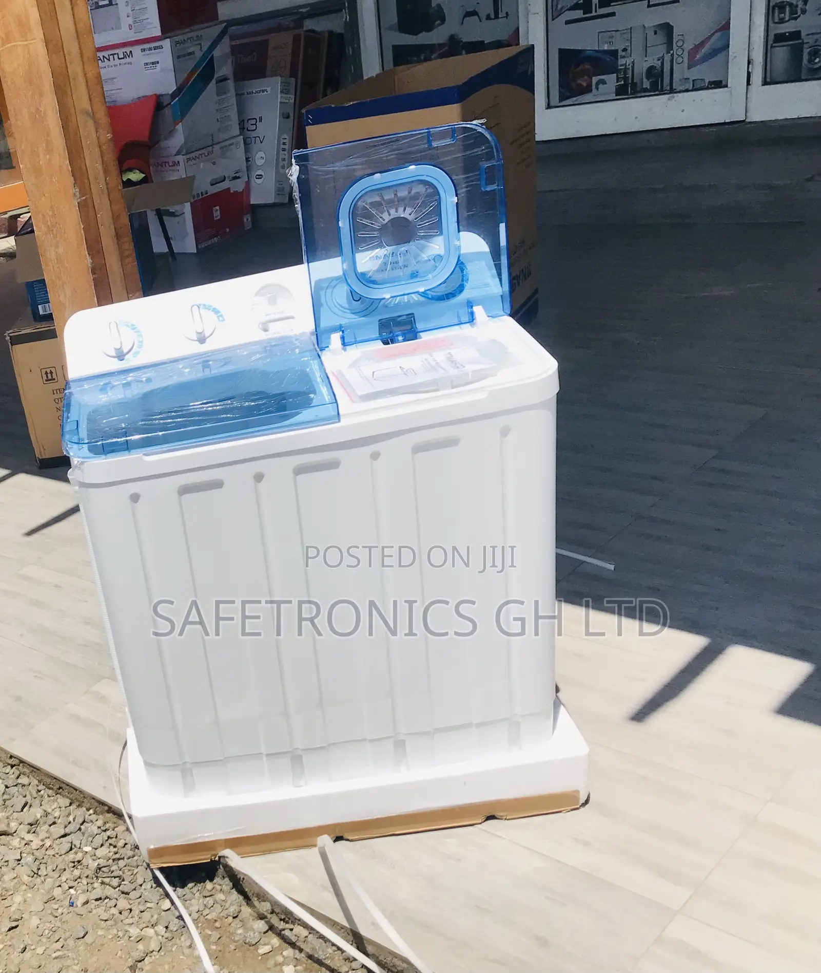 Twintub Nasco 7kg Topload Semi Auto Washingmachine