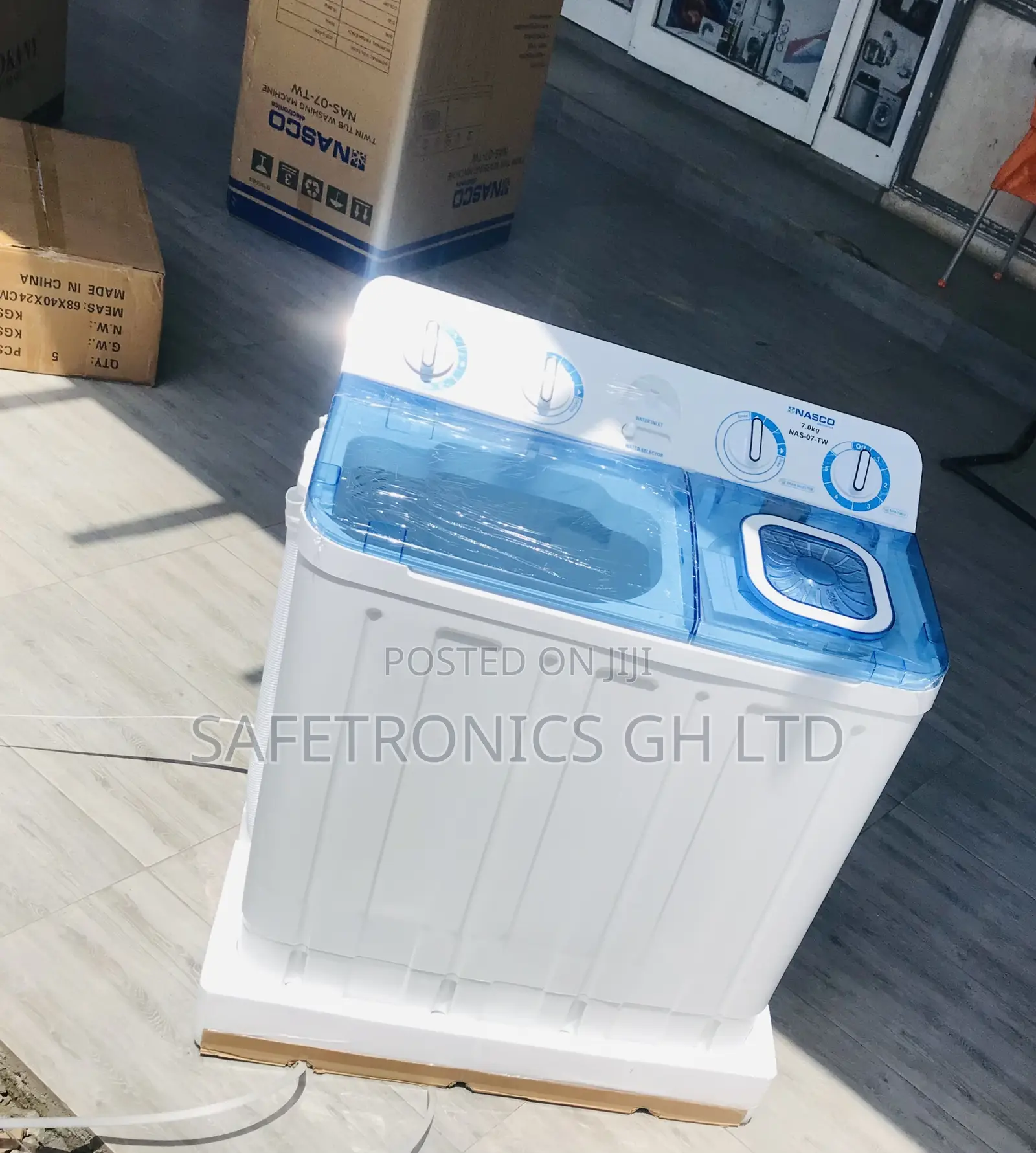 Shop Adorable 7kg Topload Semi Auto Nasco Washingmachine
