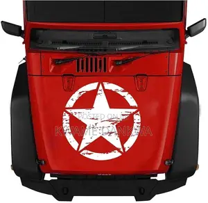 Star of Hope Car Body Decal Stickers